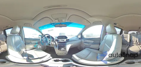 2011 Honda Odyssey Exl z USA, uszkodzony, nr VIN 5FNRL5H65BB022701